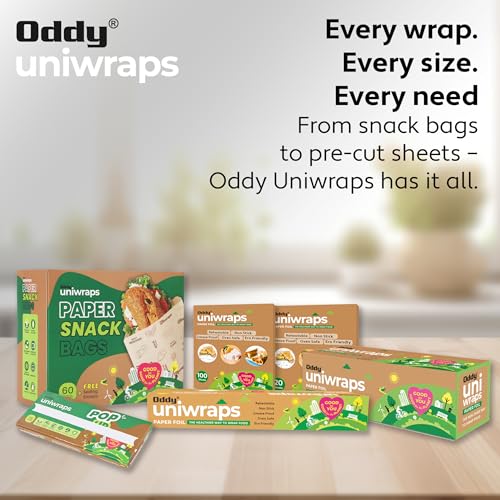 Food Wrapping Paper Roll – Unbleached Parchment Paper, 11 Inch x 55 Feet | Grease-Resistant, Heat-Resistant & Eco-Friendly Food-Grade Paper for Baking, BBQ, Storage & More