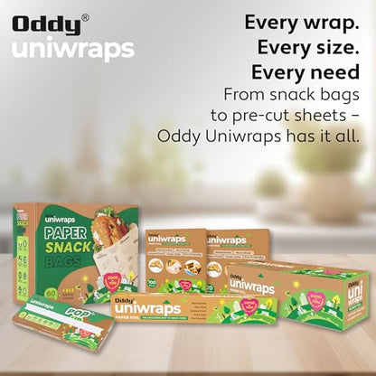 Food Wrapping Paper Roll – Unbleached Parchment Paper, 11 Inch x 55 Feet | Grease-Resistant, Heat-Resistant & Eco-Friendly Food-Grade Paper for Baking, BBQ, Storage & More