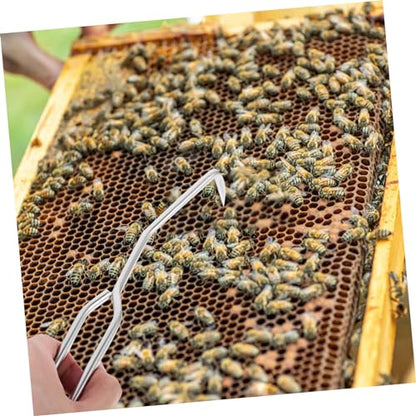 2pcs Beekeeping Tool Beehive Cleaning Hooks Bee Box and Frame Care Beehive Cleaner for Safe Beekeeping