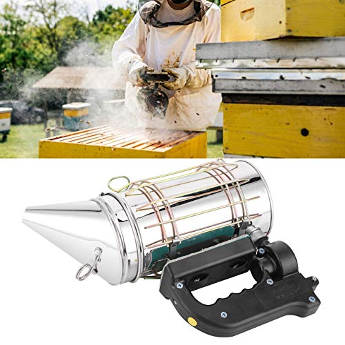 Joyzan Beehive Smoker, Stainless Steel Electric Beekeeping Tools Bee | Handle Set Hive Beekeeper Supplies Equipment Accessory Kit Beginner Producing Smoke (Not Included Charging Cable )