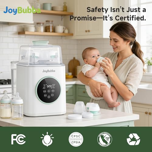 Bottle Washer, Sterilizer & Dryer – 4-in-One Cleaner for Baby Bottles, Pump Parts & Baby Essentials with 3 High-Temp Sterilization Modes, Includes 60 Cleaning Tablets – Saves Time & Effort. - size: C1 Baby Bottle Washer