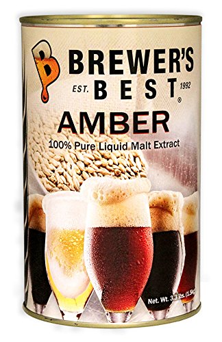 Brewer's Best Liquid Malt Extract - Amber- 3.3 lbs.