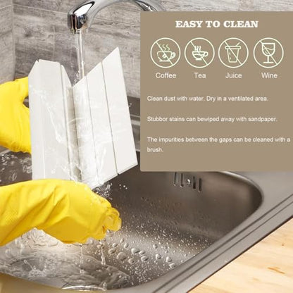 Dish Drying Mats, 24"×16" Fast Dry Stone Mat for Kitchen Counter / Sink, Eco-Friendly Super Absorbent Diatomaceous Earth Mats for Dishes Bottles Cups, Match any Countertop - color: Dark Gray