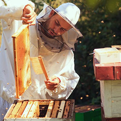 Stoney Acres Beekeeping Deep Nuc Box, Assembled Super or Brood Box for 5 Frame Honeybee Hives, Amish Made