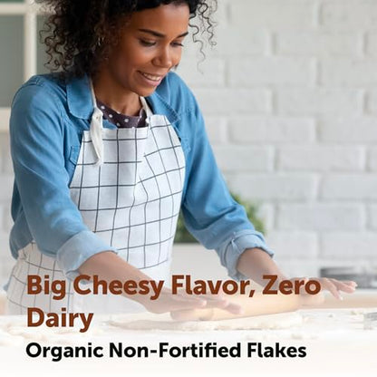 Micro Ingredients Organic Non-Fortified Nutritional Yeast Flakes, 2 Pounds | Vegan Protein, B Vitamins & Beta-glucans | Keto Friendly, Dairy Free Cheese Substitute, Non-GMO, Gluten Free