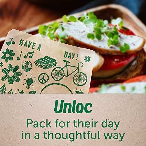 Ziploc Paper Sandwich and Snack Bags, Recyclable & Sealable with Fun Designs, 150 Bags Total - size: 150 Count