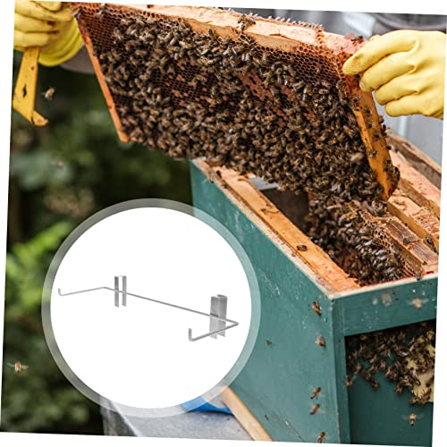 GANAZONO 1pc Beekeeping Frame Holder Beehive Spleen Rack Compact Bee Hive Stand Hanging Design