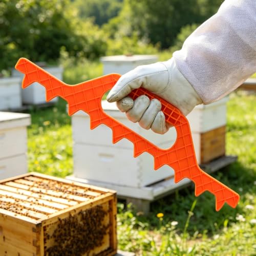 BESPORTBLE 2pcs Beekeeping Frame Spacers – 9 Frame Spacer Tool for Beehive Boxes, Durable and Practical Beekeeping Supplies