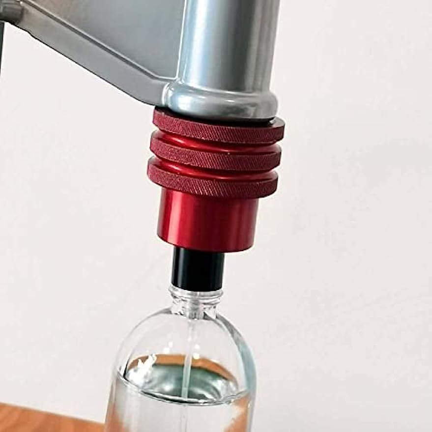 Professional Bench Capper - Homebrew Beer Bottle Capper, Long Handle Cap Sealing Machine Lever Design for Easy Pressing, Stainless Press Capping Machine for Perfume Bottle Essential Oil Bottle