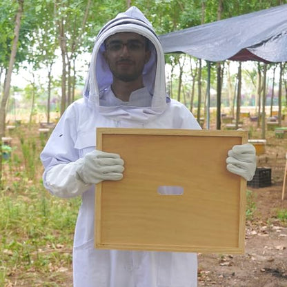 2 Pcs Beehive Inner Cover for 10 Frame Bee Hive Inner Cover Bee Hive Box Cover Beehive Insulation Ventilation Inner Cover for Beekeeping Tool - size: 2 Pack 10 Frame