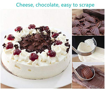 Cheese Scraper Cheese Grater,Chocolate Shaver,Chocolate Scraper Cheese Shaver, Handheld Stainless Steel,Used In The Kitchen, Baking, And Making Baby Food(2 Packs）
