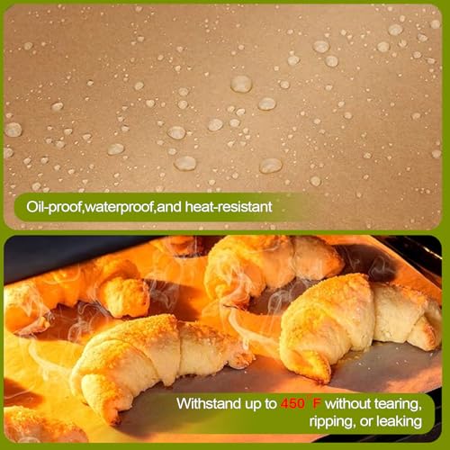 Unbleached Parchment Paper Loaf Pan Liner - Precut 9''x5'' Non-Stick, Fits 8.5''x4.5''/10''x5'' Loaf Pans, Heat-Resistant 430°F BPA-Free Food-Safe for Bread Baking (200 Pcs) - size: 200 Pcs Paper