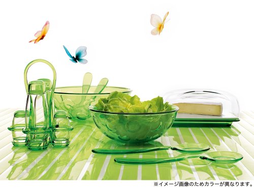 Guzzini Cheese Cover Square Drops, Transparent, 25.5 x 25.5 x H 11.5 cm