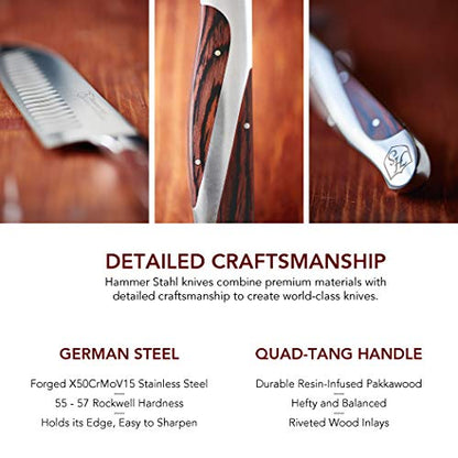 Hammer Stahl Utility Knife 4.5" - size: 4.5"