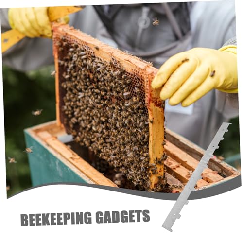 BESPORTBLE 2pcs Beehive Spacers for Frames Metal Frame Ends Essential Beekeeper Tool for Hive Management and Provides Stability