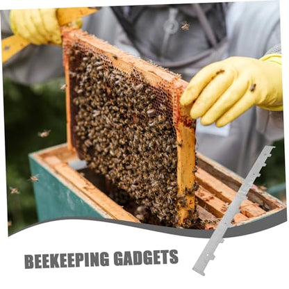 BESPORTBLE 2pcs Beehive Spacers for Frames Metal Frame Ends Essential Beekeeper Tool for Hive Management and Provides Stability