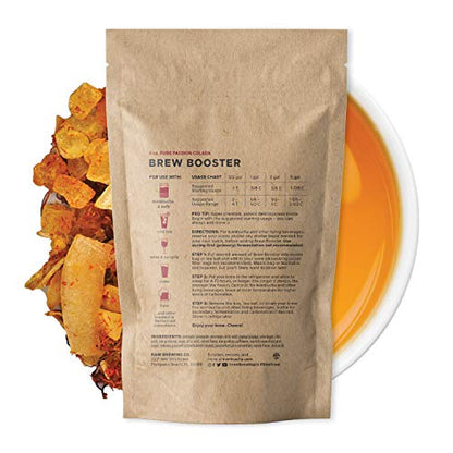 Kombucha.com Pure Passion Colada BREW BOOSTER - Super Premium Passionfruit Coconut Blend w/ Botanicals for Creating Store Quality Kombucha, Flavored Iced Tea, Sangria, and More - All Natural, Loose Leaf, Caffeine Free, No Artificial Flavors, Immunity Boos