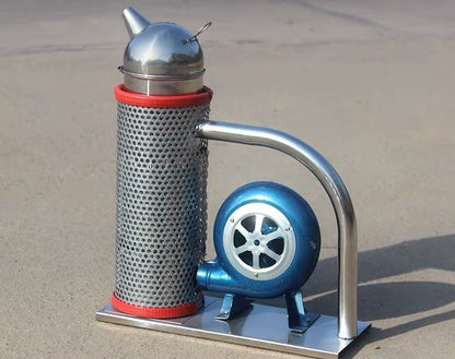 Cellular Smoker， Stainless Steel Smoker with Heat Shield Hand Blower Kit Beekeeping Equipment