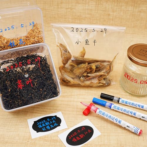 Multipurpose Cold Marker Freezer Pen Ideal for Clear Legible Writing on Various Packaging Materials Ice