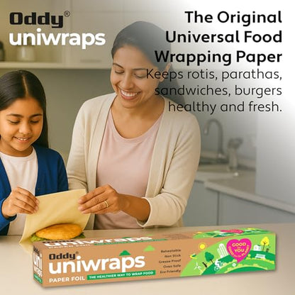 Food Wrapping Paper Roll – Unbleached Parchment Paper, 11 Inch x 55 Feet | Grease-Resistant, Heat-Resistant & Eco-Friendly Food-Grade Paper for Baking, BBQ, Storage & More