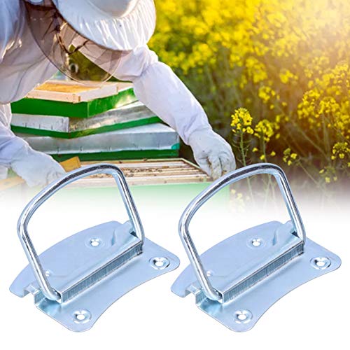 Beehive Handle, Bee Frame Gripper, 2Pcs Beehive Handle Thicken Stainless Steel Handles for Beehive Box Beekeeping Supply