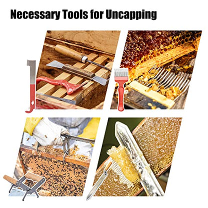 MayBee Beekeeping Supplies Bee Keeper Starting Kit 20 Pcs Beekeeping Tool Kit Bee Smoker Kit,Bee Keeping Supplies-All Starter Kit