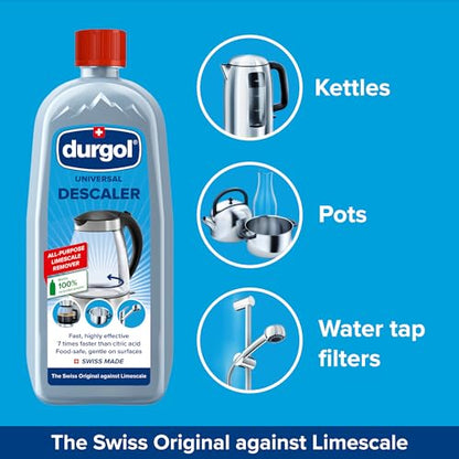 Durgol Universal Multipurpose Descaler/Decalcifier for Kitchen and Household Items, 25.4 Ounce - size: 25.4 Fl Oz (Pack of 1)