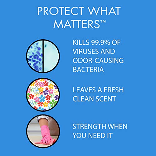 Nutra-Max Hospital Grade Disinfectant, EPA List N & G, Kills 99.9% Viruses & Bacteria, 1:32 Concentrate Makes 32 Gallons, Commercial Multi-Surface Cleaner For Home