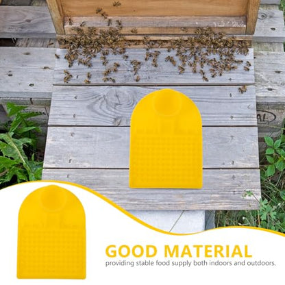ARTIBETTER 12pcs Feeder and Watering Station for Beehive with Anti-Drowning Design Sugar Water Feeder Cups for Beekeeping Supplies Suitable for Outdoor Hive Feeding