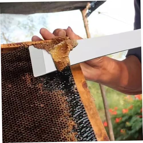Hive Tool, Stainless Steel 9.5 Inch Length Pry Bar, Easy to Use Beekeepers Extracting Scraper Flat Pry Bar, for Efficient Beekeeping & Hive Maintenance