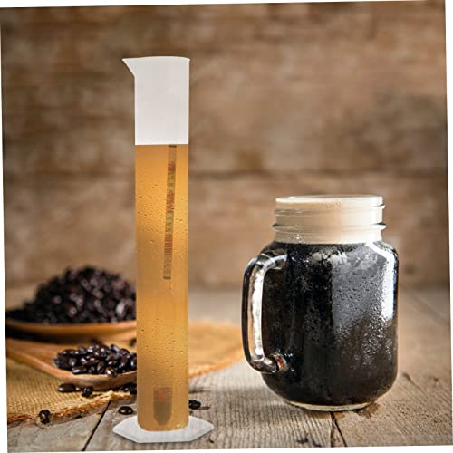 2 Sets Home Brew Hydrometer Kit Round Cylinder Triple Scale Alcohol Meter for Wine Making Beginners - color: 3