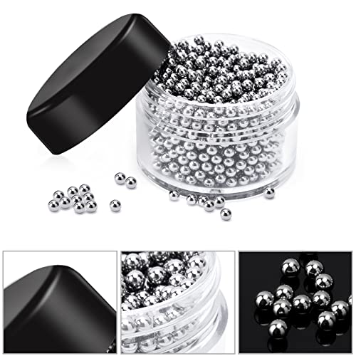 1000 PCS Decanter Cleaning Beads, 304 Stainless Steel Cleaning Balls for Glassware, Reusable Cleaning Beads for Wine Decanters Water Bottle Carafe and Vase - style: 1000pc Beads for Decanter