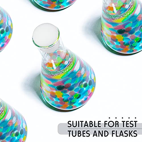 20 Pieces Foam Stopper Plastic Foam Plug 50mm Openings for Tubes and Flasks, Beer Making, Yeast Starter