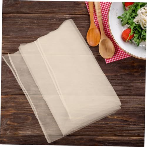 ABOOFAN Reusable Tofu Straining Cloth Fine Mesh Kitchen Cheesecloth for Draining Soy Milk Food-Grade Nylon Multi-Use Filter for Yogurt and Sauces