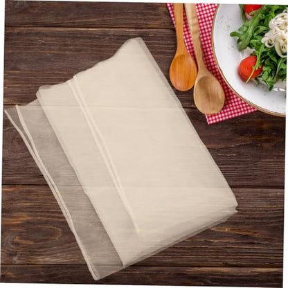 ABOOFAN Reusable Tofu Straining Cloth Fine Mesh Kitchen Cheesecloth for Draining Soy Milk Food-Grade Nylon Multi-Use Filter for Yogurt and Sauces