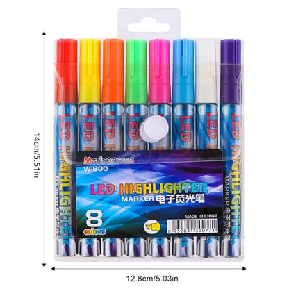 Queen Bee Marker - 8 Colours Bee Marking Kit | Water Based Paint Pen,Quick-Drying Maker Pen Tool Beekeeper M for Beehive Management, Beekeeping Supplies for Queen Bees Markingaker,