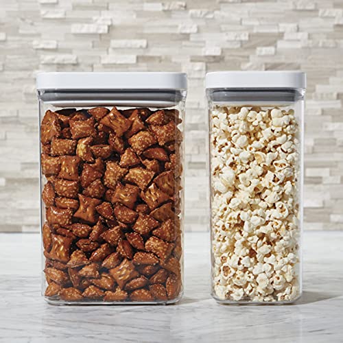 Copco Clear Storage Container 2.74 Qt - Airtight Pantry Organizer with Locking Lid for Dry Food, Pasta, Cereal, Flour - Stackable Kitchen Storage Bin for Pantry Organization - size: 1 Count (Pack of 1)