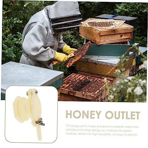 Garneck Honey Extractor Equipment Beekeeping Tools Plastic Honey Gate Valve for Bucket