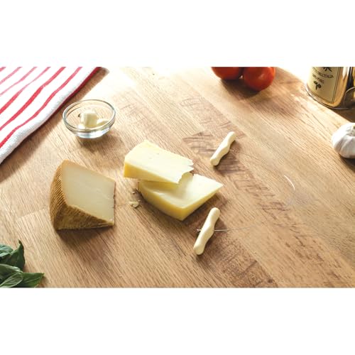 Fantes Cheese Wire Cheese Slicer, Stainless Steel, 12-Inches Long, The Italian Market Original since 1906 - style: Cheese Wire, 12-Inch