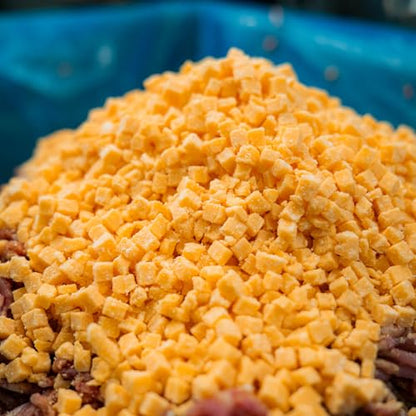 Bearded Butchers Jalapeño Cheddar Ring Bologna DIY Kit – Spicy, Jalapeño Cheddar Flavor – Includes Salt & Pepper, Casings, Curing Salt, Encapsulated Citric Acid, Dried Minced Garlic, Hickory Smoke Powder, Jalapeño Flakes and Powder, and High-Temp Cheddar
