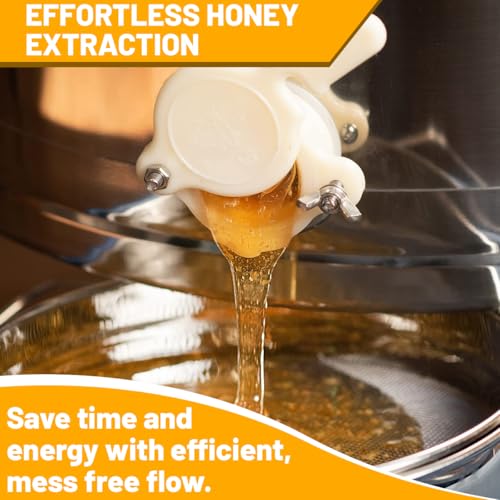 witbee 2 Pack 5 Gallon Honey Bucket with Leak-Proof Gate & Airtight Lid – Complete Beekeeping Starter Kit for Efficient Honey Harvesting, Extracting, and Bottling - size: 2 Pack