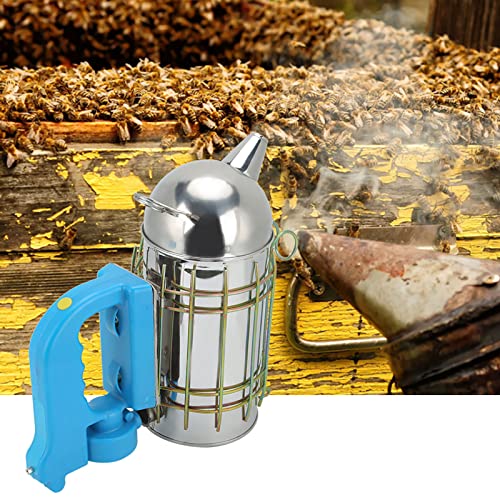 Stainless Steel Electric Beehive Smoker,Honey Keeper Beehive Smoker Handle Set for Apiculture Supplies,and Beekeeping Equipment Beginners Professionals