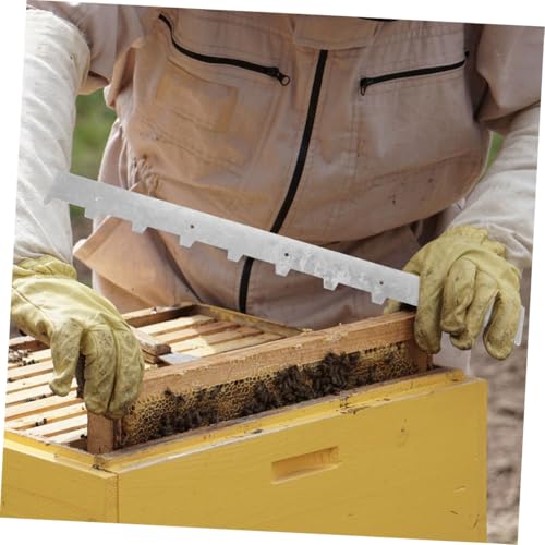 Happyyami Beehive Frame Spacer 4pcs Beekeeping Supplies for Hive Management Sturdy Hive Strips for and Spacing Essential Beekeeping Frame Tool