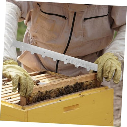 Happyyami Beehive Frame Spacer 4pcs Beekeeping Supplies for Hive Management Sturdy Hive Strips for and Spacing Essential Beekeeping Frame Tool