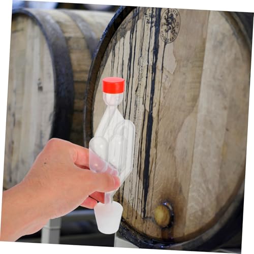 Healifty 3-Piece S-Shape Fermentation Set Stopper for Home Brewing Wine Making and Pickling
