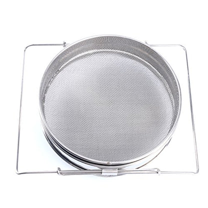 Stainless Steel Beekeeping Double Honey Sieve Strainer Extractor Filter Mesh Screen Equipment (1)
