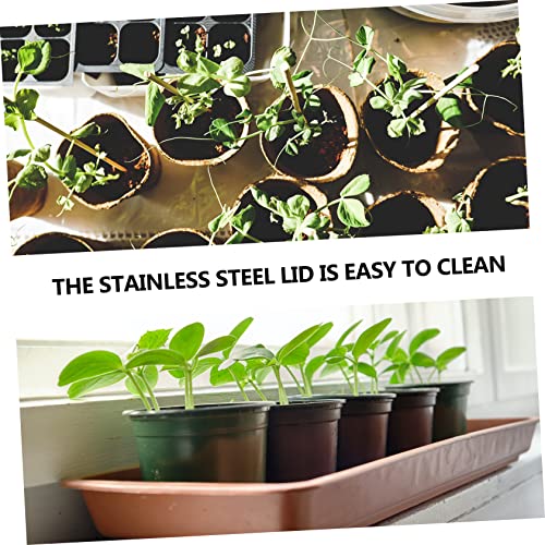 3Pcs Stainless Steel Sprouting Jar Lids Fine Mesh Strainer Lids for Canning Jars for Fresh Sprouts Wheatgrass Liquid Straining Compatible with Mouth