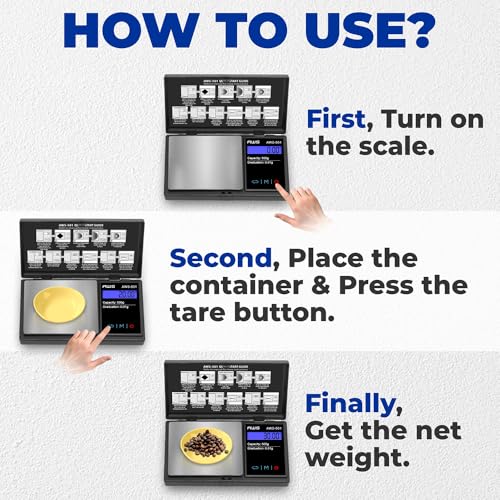Series Digital Pocket Weight Scale 600g x 0.1g |Digital Gram Scale Small Scale Mini Food Scale Jewelry Scale Ounces/Grains Scale, Easy to Carry - AMERICAN WEIGH SCALES (Black, 500g x 0.01g) - color: Black, size: 500g x 0.01g