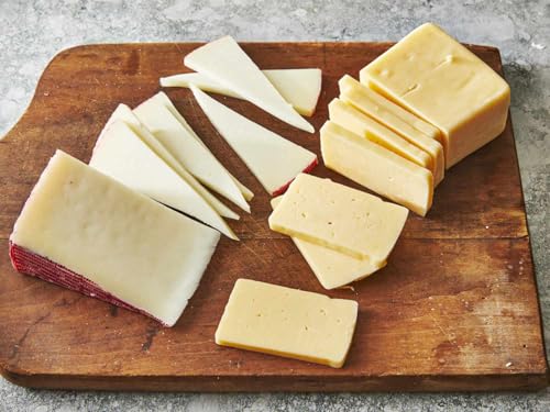 Rocky Mountain Goods Cheese Knife - Long 9.5 Non-Stick Stainless Steel Blade with Holes for Effortless Cutting - Ergonomic Comfort Grip Handle - Perfect for Hard and Soft Cheeses