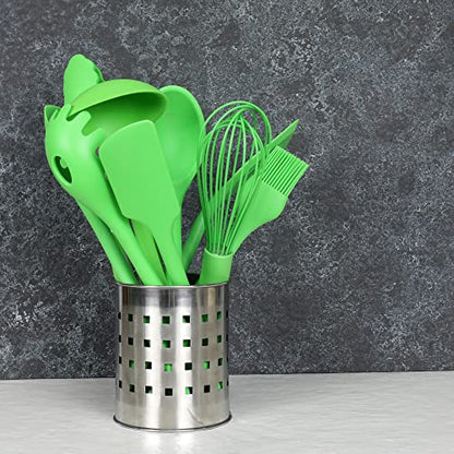 Chef Craft Premium Silicone Basting Brush, 10.25 inch, Green - color: Green